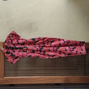 Mixed by nasrin floral ruby Jumpsuit